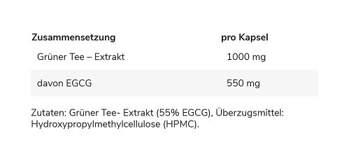 GN Green Tea Health Line 60 Kapsel | ROUGHBULL FITNESS