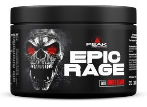 Peak DAMAGED EPIC Rage 300 g Ginger Lemon | ROUGHBULL FITNESS