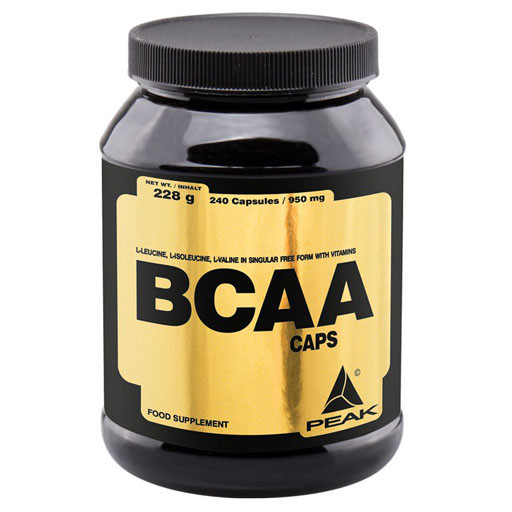 Peak BCAA - 240 caps | ROUGHBULL FITNESS