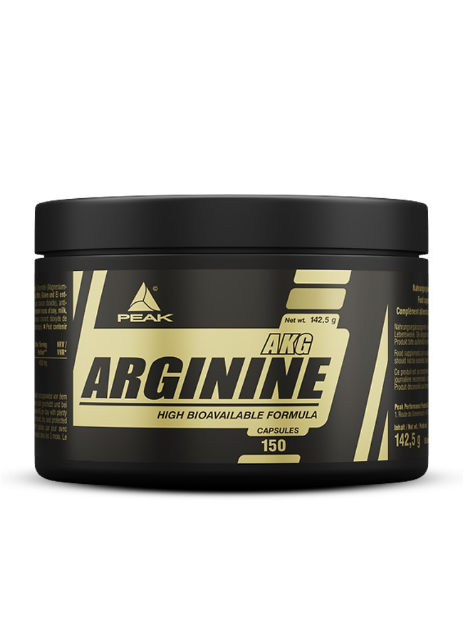 Peak Arginin AKG - 150 Kapseln | ROUGHBULL FITNESS