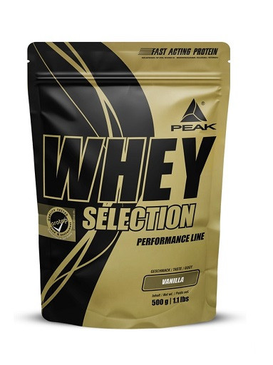 Peak Whey Selection 500g Strawberry | ROUGHBULL FITNESS