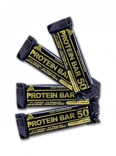 Peak Protein 50, 24x50g Riegel Dark Chocolate | ROUGHBULL FITNESS