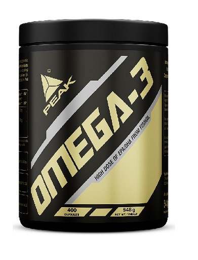 Peak Omega-3 - 400 Kapseln | ROUGHBULL FITNESS