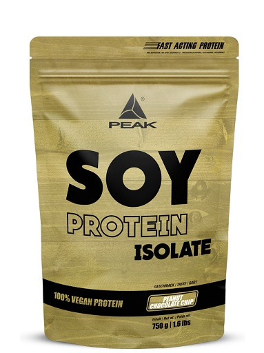 Peak Soy Protein Isolate 750g Peanut Chocolate Chip | ROUGHBULL FITNESS
