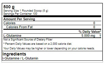 Gods Rage Gungnir Glutamine 500g | ROUGHBULL FITNESS