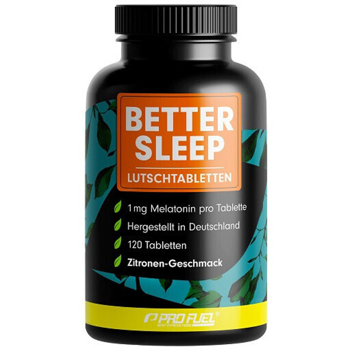 ProFuel Melatonin Better Sleep - 120 Lutschtabletten | ROUGHBULL FITNESS