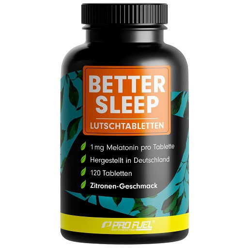 ProFuel Better Sleep Melatonin - 120 Lutschtabletten Kirsche | ROUGHBULL FITNESS