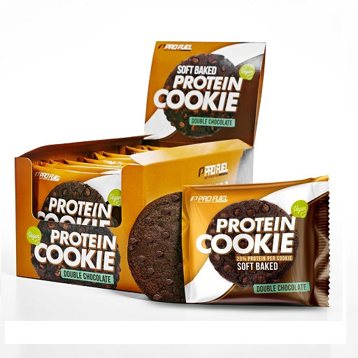 ProFuel Protein Cookies 12er Pack Double Chocolate | ROUGHBULL FITNESS