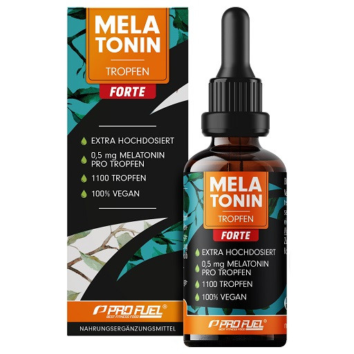 ProFuel Melatonin - Einschlaf-TROPFEN 1800 (50ml) | ROUGHBULL FITNESS