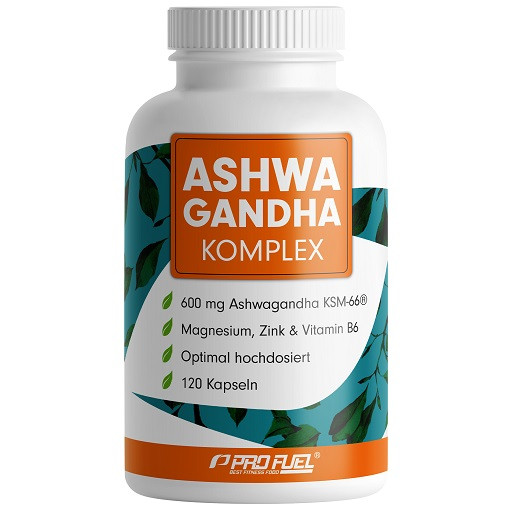 ProFuel Ashwagandha Komplex KSM-66 120 Kapseln | ROUGHBULL FITNESS