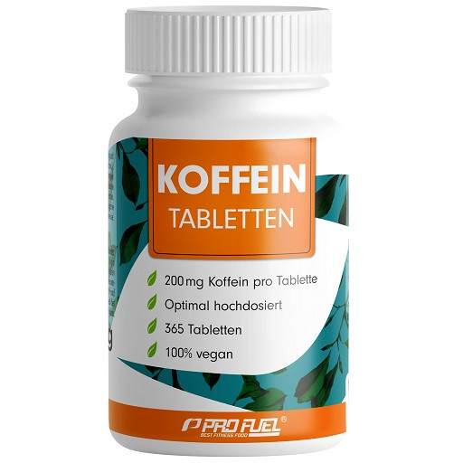 ProFuel Koffein (200mg) 365 Tabletten | ROUGHBULL FITNESS