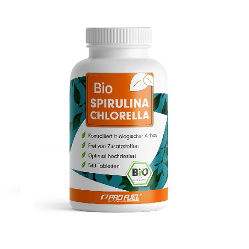 ProFuel Bio SPIRULINA & CHLORELLA 540 Tab. INAKTIV!!! | ROUGHBULL FITNESS