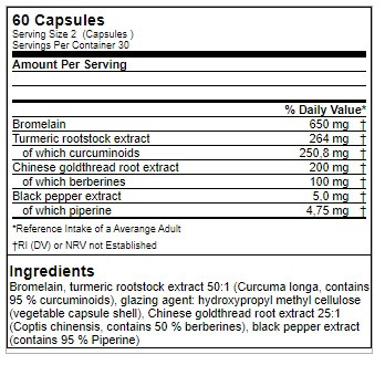 Gods Rage Anti Inflammation Surturs End 60 Kap. | ROUGHBULL FITNESS