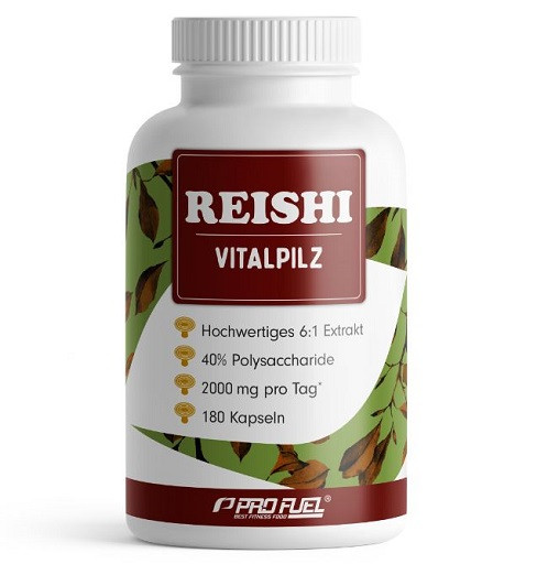 ProFuel REISHI Vitalpilz 180 Kapseln | ROUGHBULL FITNESS