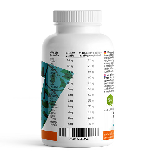 ProFuel Aminosäuren Komplex - 240 Tabl. | ROUGHBULL FITNESS