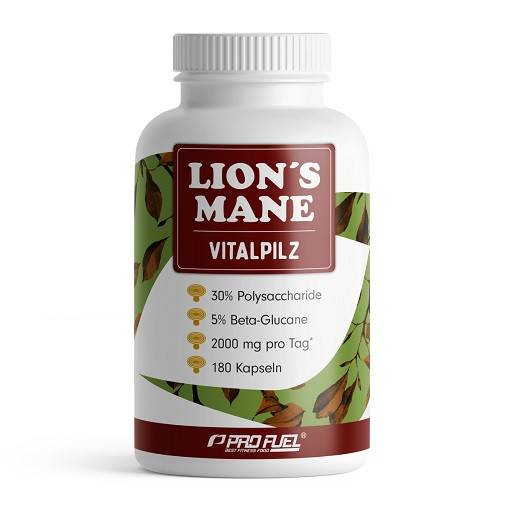 ProFuel Lion's Mane Vitalpilz 180 Kapseln | ROUGHBULL FITNESS