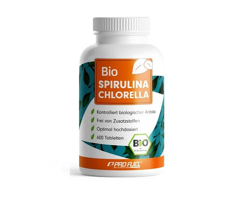 ProFuel Bio SPIRULINA& CHLORELLA 600 Presslinge | ROUGHBULL FITNESS