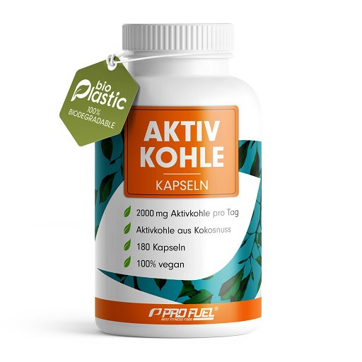 ProFuel Aktivkohle 180 Kapseln | ROUGHBULL FITNESS