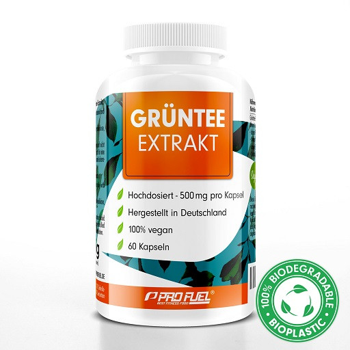 ProFuel Grüntee EX-500 60 Kapsel | ROUGHBULL FITNESS