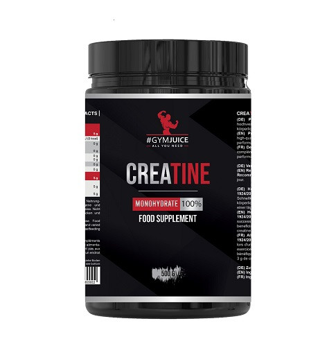 #GYMJUICE Creatine Monohydrate 500g | ROUGHBULL FITNESS