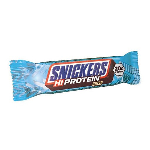 Snickers HI Protein Crisp Bar (12x55g) - Milk Chocolate | ROUGHBULL FITNESS