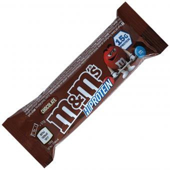 M&M EINZELNE RIEGEL Chocolate 1x51g | ROUGHBULL FITNESS