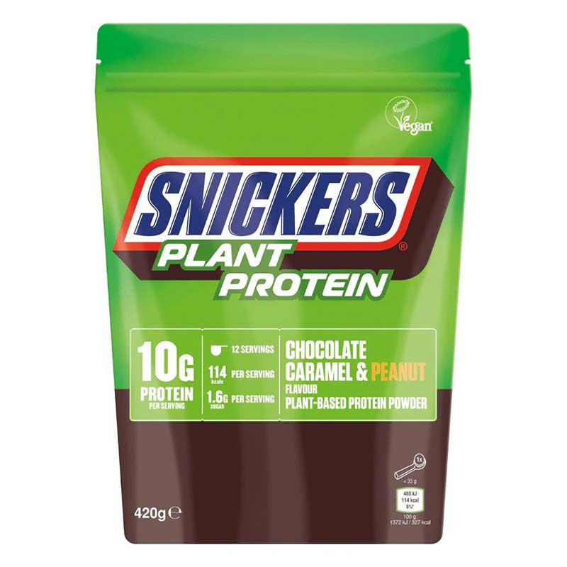 Snickers Plant Protein Powder 420g | ROUGHBULL FITNESS