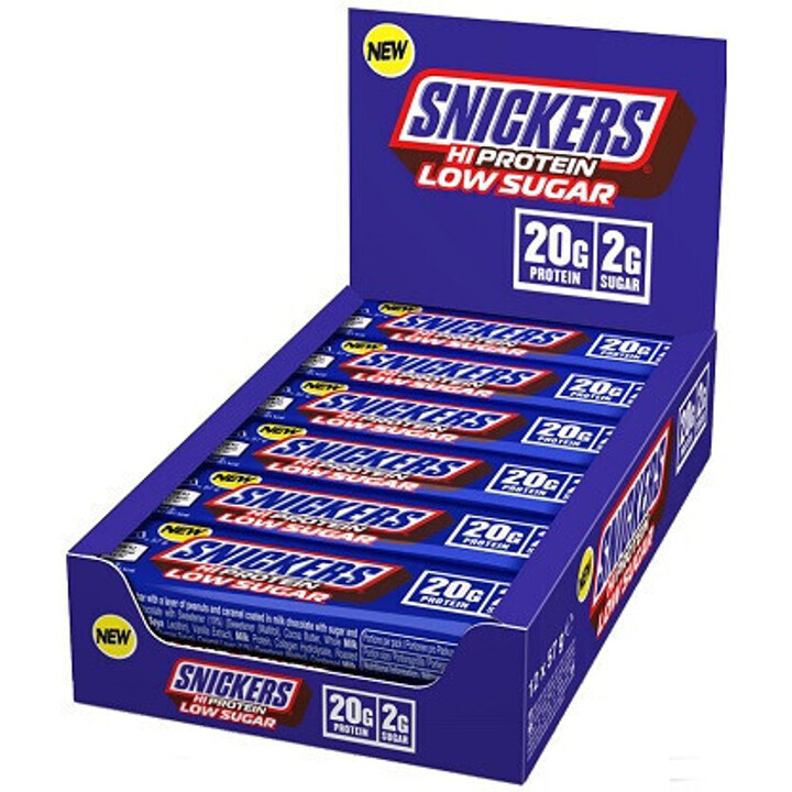 Snickers LOW SUGAR High Protein Bar (12x57g)