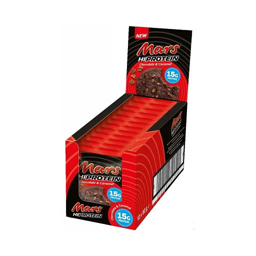Mars High Protein Cookie 12x60g Chocolate & Caramel | ROUGHBULL FITNESS