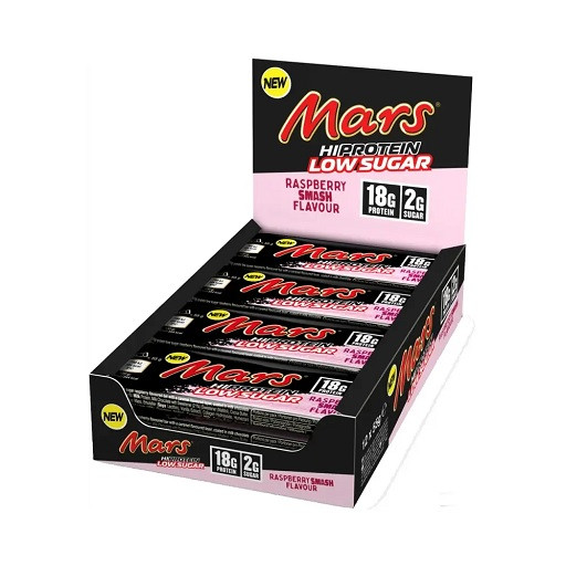 Mars Low Sugar High Protein Bar 12x55g Raspberry Smash INAKTIV | ROUGHBULL FITNESS