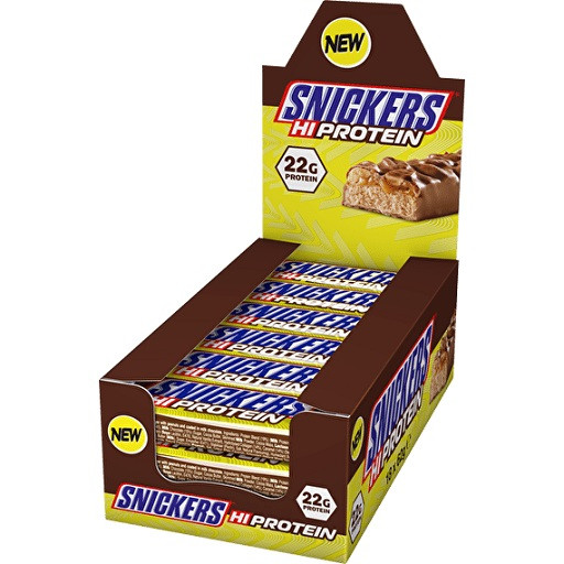 Snickers Hi-Protein Bars 18x62 | ROUGHBULL FITNESS
