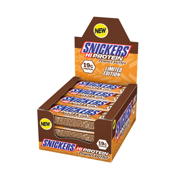 Snickers Hi-Protein Bars Limited Edition - 12x57 - Peanut Butter | ROUGHBULL FITNESS