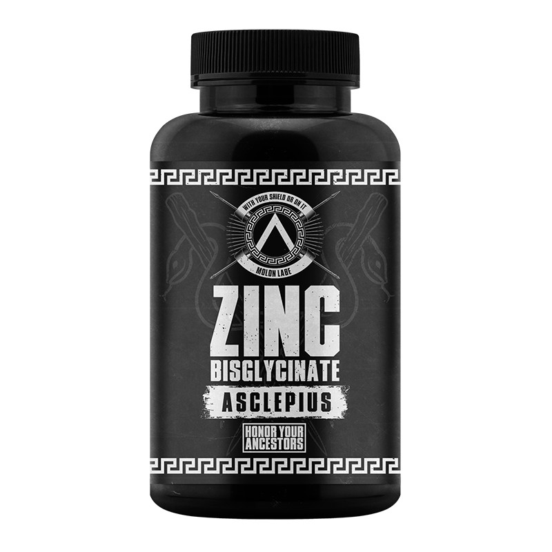 Gods Rage Asclepius Zinc Bisglycinate 120 Tab | ROUGHBULL FITNESS