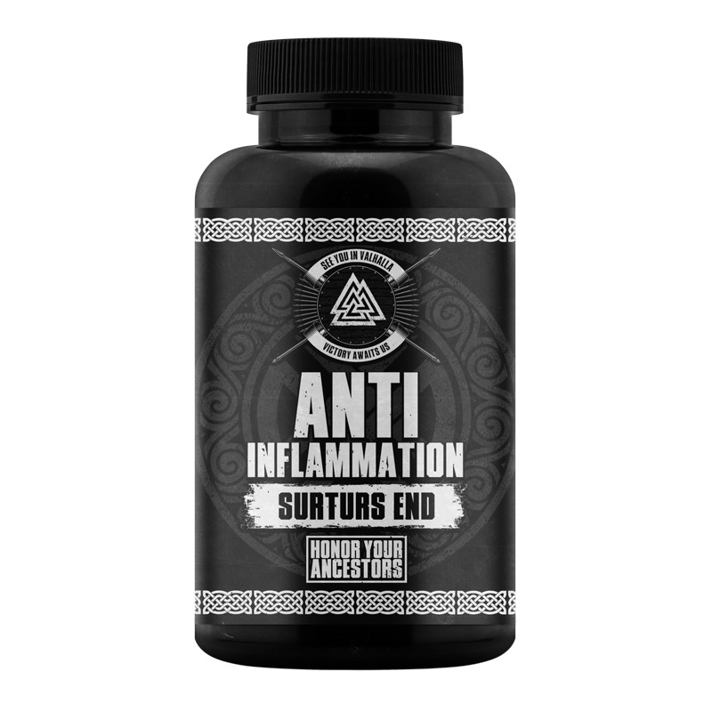 Gods Rage Anti Inflammation Surturs End 60 Kap. | ROUGHBULL FITNESS