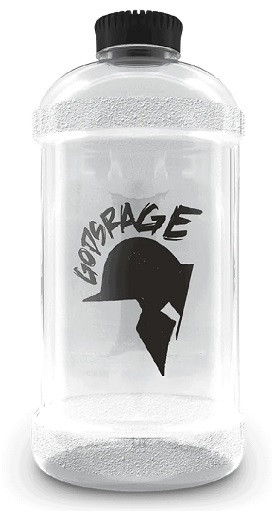 Gods Rage Bottle White 2,2 Liter | ROUGHBULL FITNESS