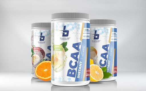 Blackline Supplements BCAA Instant 450g Passion Fruit | ROUGHBULL FITNESS
