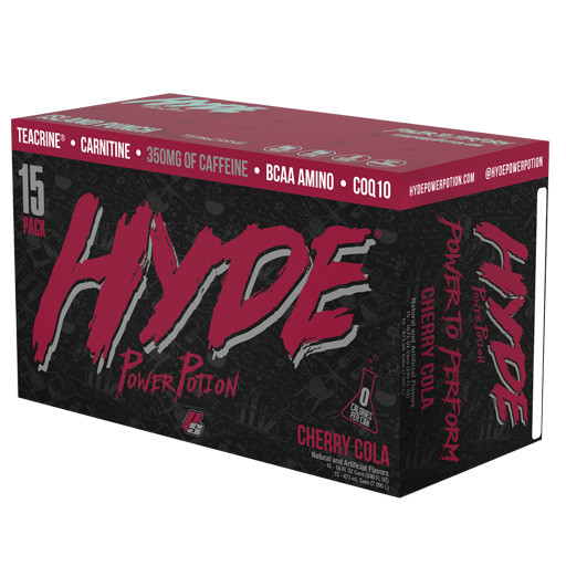 ProSupps Hyde Power Potion - Energy Drink - (15x473ml) | ROUGHBULL FITNESS