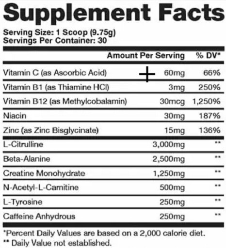 ProSupps HYDE Preworkout 30 Servings Fruit Punch | ROUGHBULL FITNESS