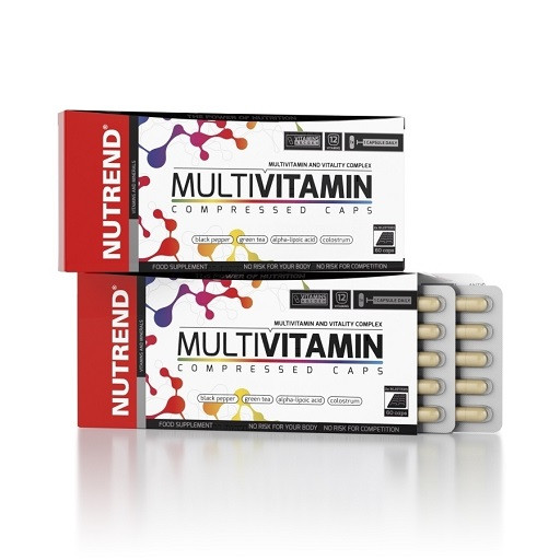 Nutrend Multivitamin Compressed 60 Kapseln | ROUGHBULL FITNESS