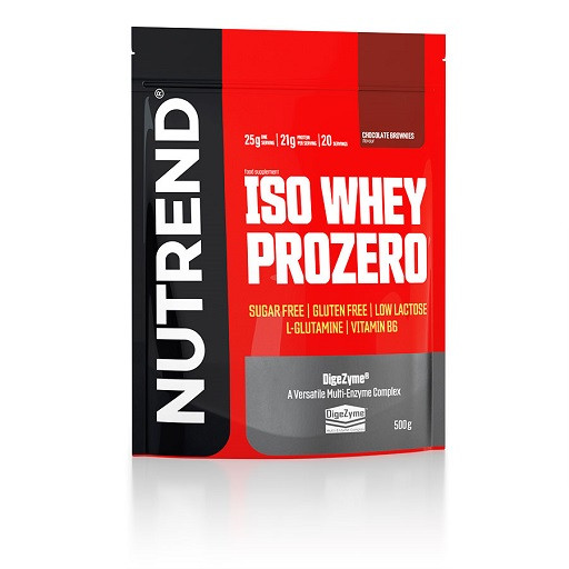 Nutrend ISO WHEY PROZERO 500g cookies cream | ROUGHBULL FITNESS