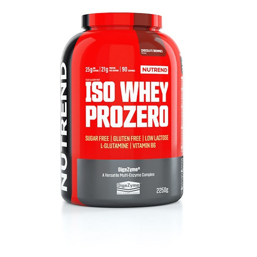 Nutrend ISO WHEY PROZERO 2250g salted caramel | ROUGHBULL FITNESS