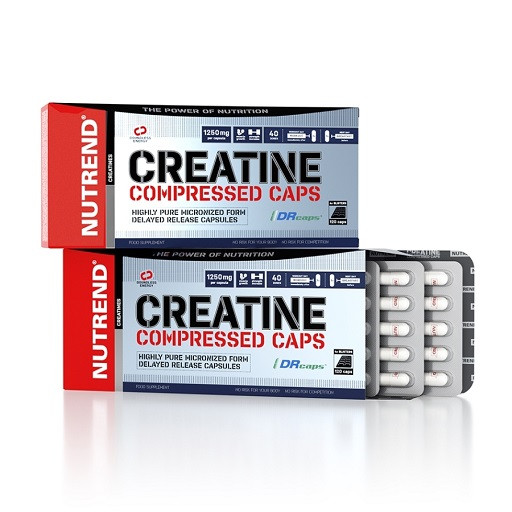 Nutrend Creatine Compressed Caps, 120 Kapseln | ROUGHBULL FITNESS