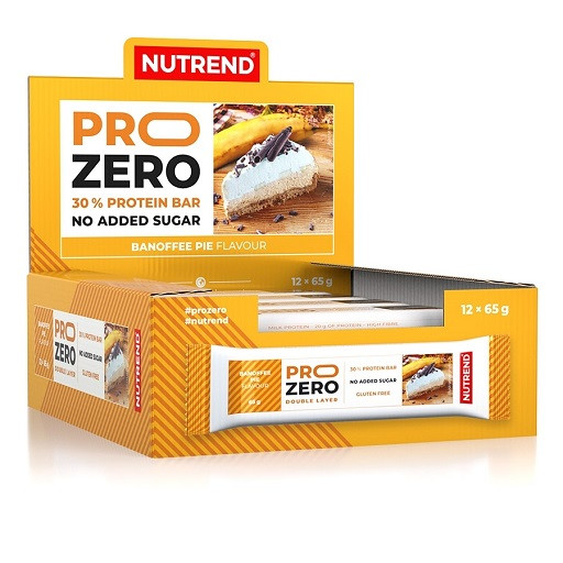 Nutrend PROZERO Bar 12x65g Schokoladen-Nuss-Kuchen | ROUGHBULL FITNESS