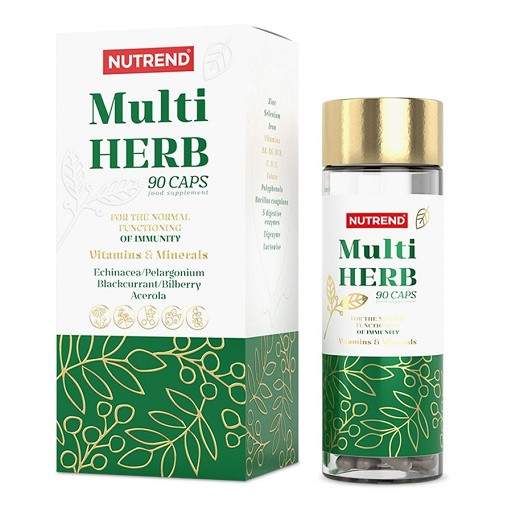 Nutrend Multi HERB 90 Kapseln | ROUGHBULL FITNESS