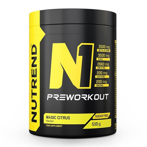 Nutrend N1 Preworkout 510g Tropical Candy | ROUGHBULL FITNESS