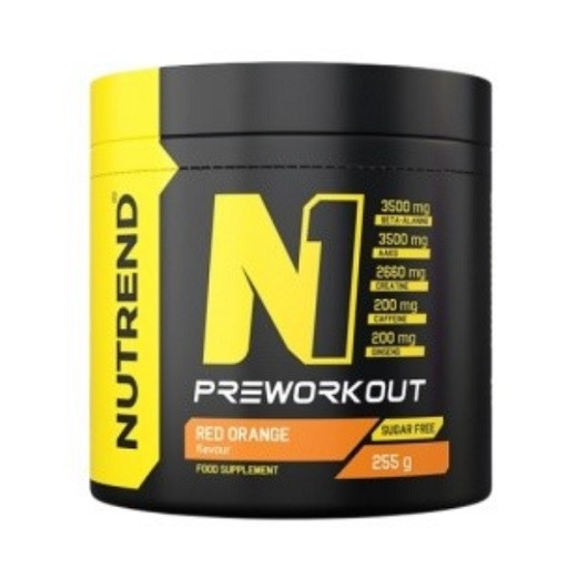 Nutrend N1 Preworkout 255g NEU Schwarze Johannisbeere | ROUGHBULL FITNESS