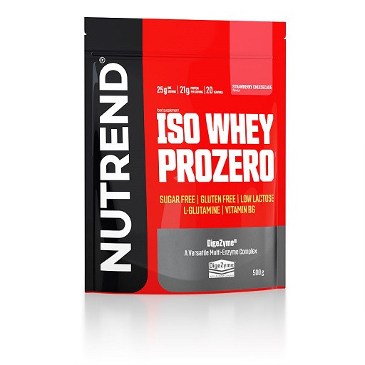 Nutrend ISO WHEY PROZERO 500g salted caramel | ROUGHBULL FITNESS