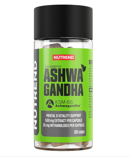 Nutrend Ashwagandha 60 Kapseln | ROUGHBULL FITNESS
