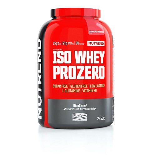 Nutrend ISO WHEY PROZERO 2250g salted caramel | ROUGHBULL FITNESS