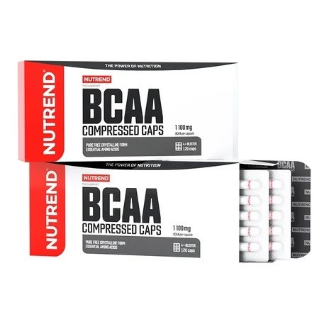 Nutrend BCAA Compressed Kapseln - 120 Kapseln | ROUGHBULL FITNESS